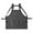 Gray, variant on EUDIDV Aprons for Women With Pockets Black Stripe Bib Apron With 2 Pockets Chef Kitchen Cook Tool WH plus Size Pinafore Apron Pinafore Aprons for Women