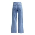 thumbnail image 4 of Clearance! Delayuji Fleece Lined Jeans Women Sweatpants That Look Like Jeans 2025 Jeans Seraphae Sweatpant Jeans Denim Sweatpant Jeans for Women Xxxxl Blue, 4 of 5