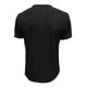 thumbnail image 4 of Camisetas Elvqul Caballero Manga Corta Negro Liso Deportivas Casuales Algodón Botones Cuello Redondo, 4 of 6