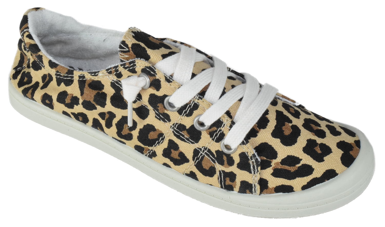 WOMENS LADIES LACE UP SIDE ANIMAL PRINT TRAINERS SNEAKERS PLIMSOLLS WOMEN SHOES 
