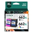 thumbnail image 1 of Cartuchos de Tinta TECKKIN Negro y Color Compatibles para HP 662 662XL Deskjet 1015 1515 2515 2545 3, 1 of 6
