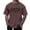 Coffee, variant on Men Summer Tops Men's Casual Short Sleeve T Shirt with City Theme Letter Print for Daily Wear and Outings - Comfortable Fit for All Seasons Men Casual Apparel Khaki XL