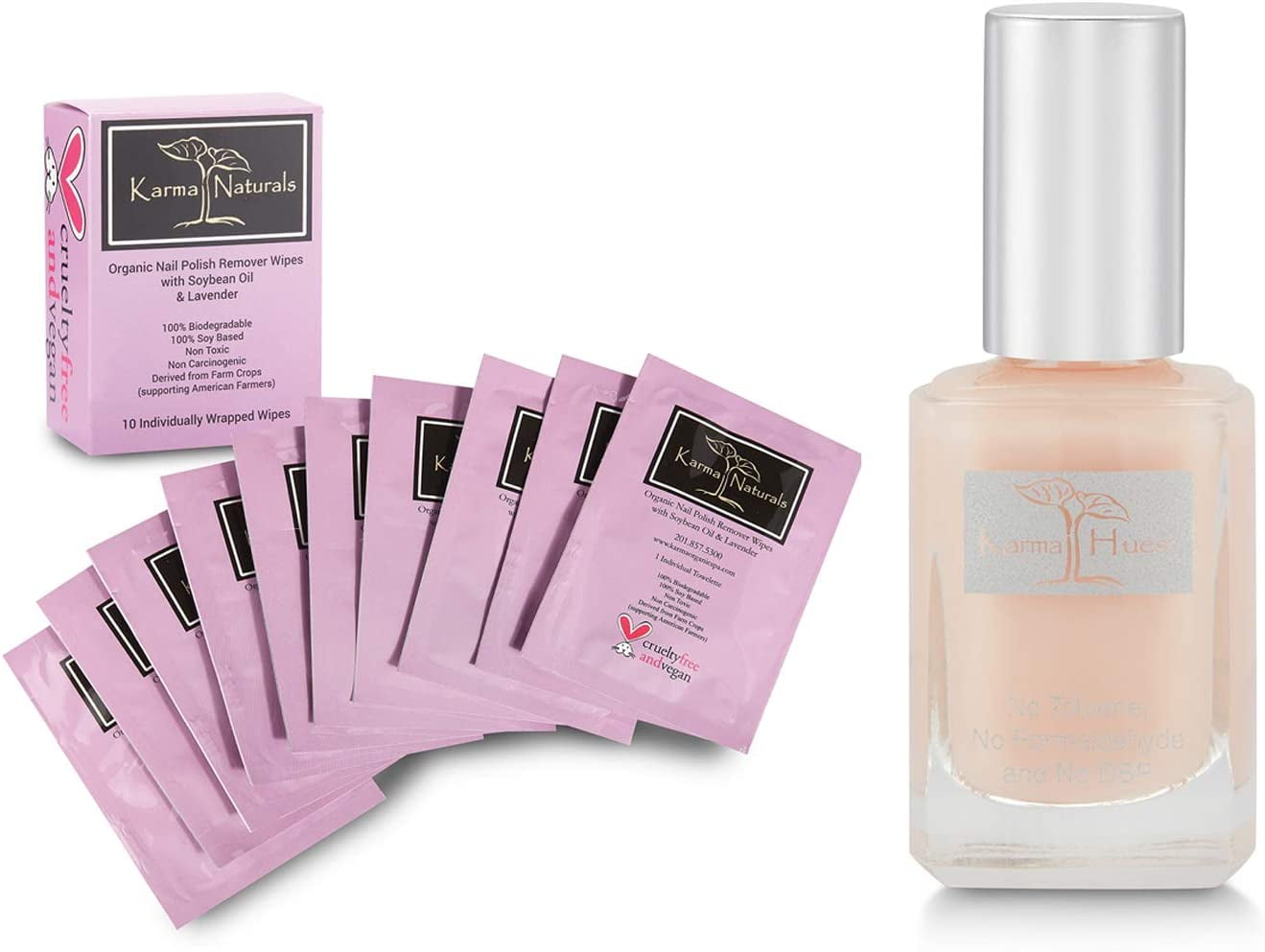 Non-Toxic, Vegan, Cruelty-Free Nail Polish Remover Wipes