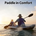 thumbnail image 3 of Sea Eagle Deluxe Inflatable Kayak Seat - Extra Support for Paddling, Rowing or Fishing (White and Blue Deluxe Inflatable Seat), 3 of 5