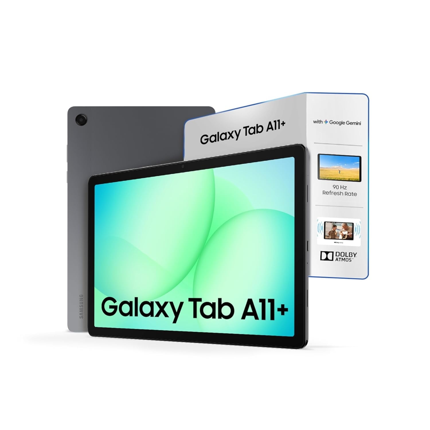 Samsung Galaxy Tab A11+ (Plus) 256GB + 8GB RAM Wi-Fi Tablet – Brand New | 11” inch 90Hz LCD Display |7040 mAh Battery, 8MP Camera | International Version Unlocked |SM- X230