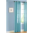 thumbnail image 2 of Gorgeous Home Linen Faux Silk Grommet Window Curtain, 52" x 84", Baby Blue, 1 Panel, 2 of 5