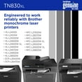thumbnail image 5 of Brother Genuine TN830XL Black High Yield Printer Toner Cartridge - Print up to 3,000 Pages (1), 5 of 11
