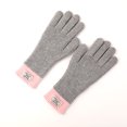 thumbnail image 1 of Guantes cálidos de invierno para mujer, guantes de punto con pantalla táctil para montar al aire libre, guantes de lana para parejas, 1 of 5