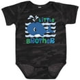 thumbnail image 3 of Inktastic Whale Little Brother Boys Baby Bodysuit, 3 of 5