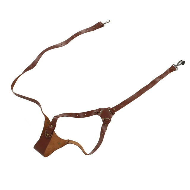 Vintage Leather Camera Shoulder Strap for Outdoor Shooting