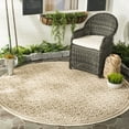 thumbnail image 3 of SAFAVIEH Beach House Wyon Medallion Indoor/Outdoor Area Rug Cream/Beige, 7'10" x 10', 3 of 11