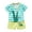 A21-Light Green, variant on Caqnni Toddler Boy Girls Golf Outfit Short Sleeve Golf Cart Polo T Shirts Top and Shorts Cartoon Print Set 2Pcs Golf Theme Summer Clothes Children's Gift (A21-Blue,18-24 Months)
