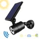 thumbnail image 4 of Proyector Impermeable De Carga Solar Con Forma De Monitor De Lámpara De Pared Con Energía Solar Para Exteriores De Alto Brillo Serendint HA013686-00, 4 of 7