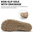 thumbnail image 6 of Hiking Barefoot Shoes,Wide-Toe Shoes Zero-drop Comfortable Slip-Resistant Barefoot Water Shoes, Women's Athletic Hiking Shoes(Khaki), 6 of 7