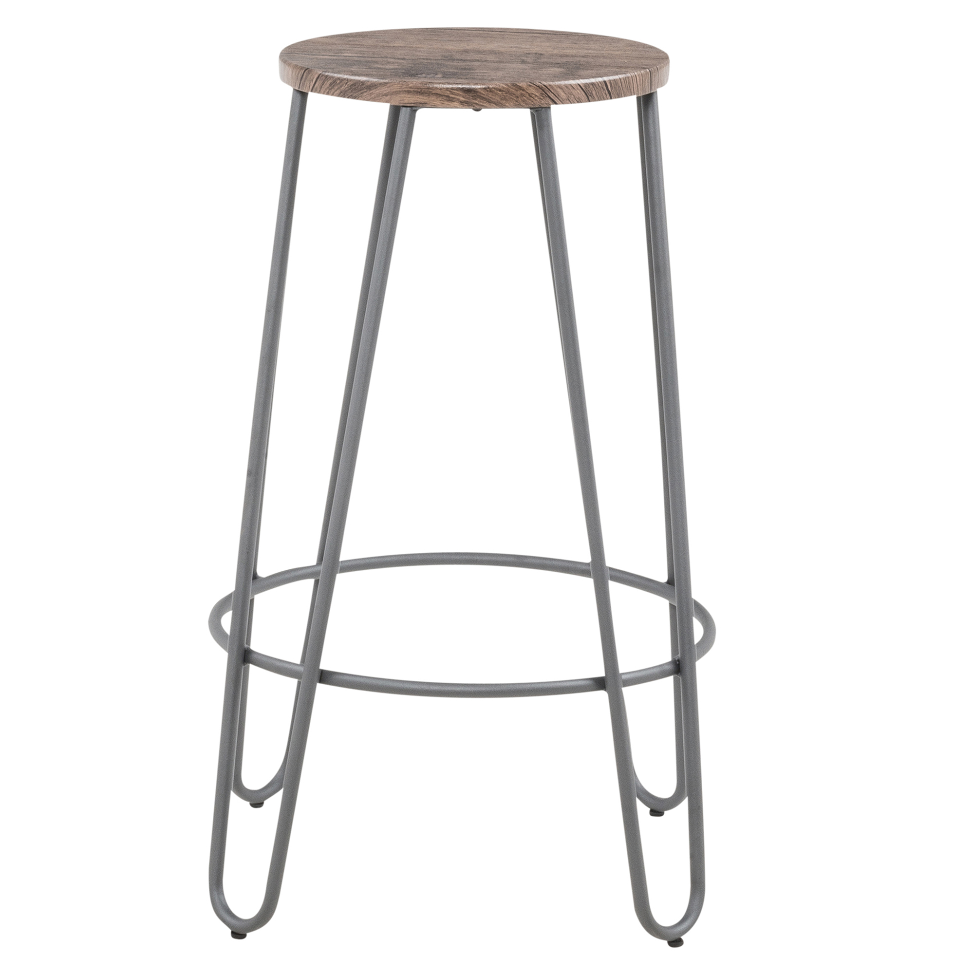 Industrial Counter Stool, Set of 4