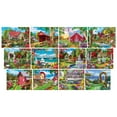 thumbnail image 3 of MasterPieces - Jigsaw Puzzle 12-Pack Bundle Set, Folk Art by Artist Alan Giana, Family Fun for Adults and Kids, 3 of 3