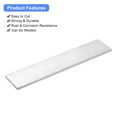 thumbnail image 4 of Unique Bargains Square Aluminum Flat Bar, 3 Pack 1/4' Thickness 2' Width 10' Length, 4 of 5