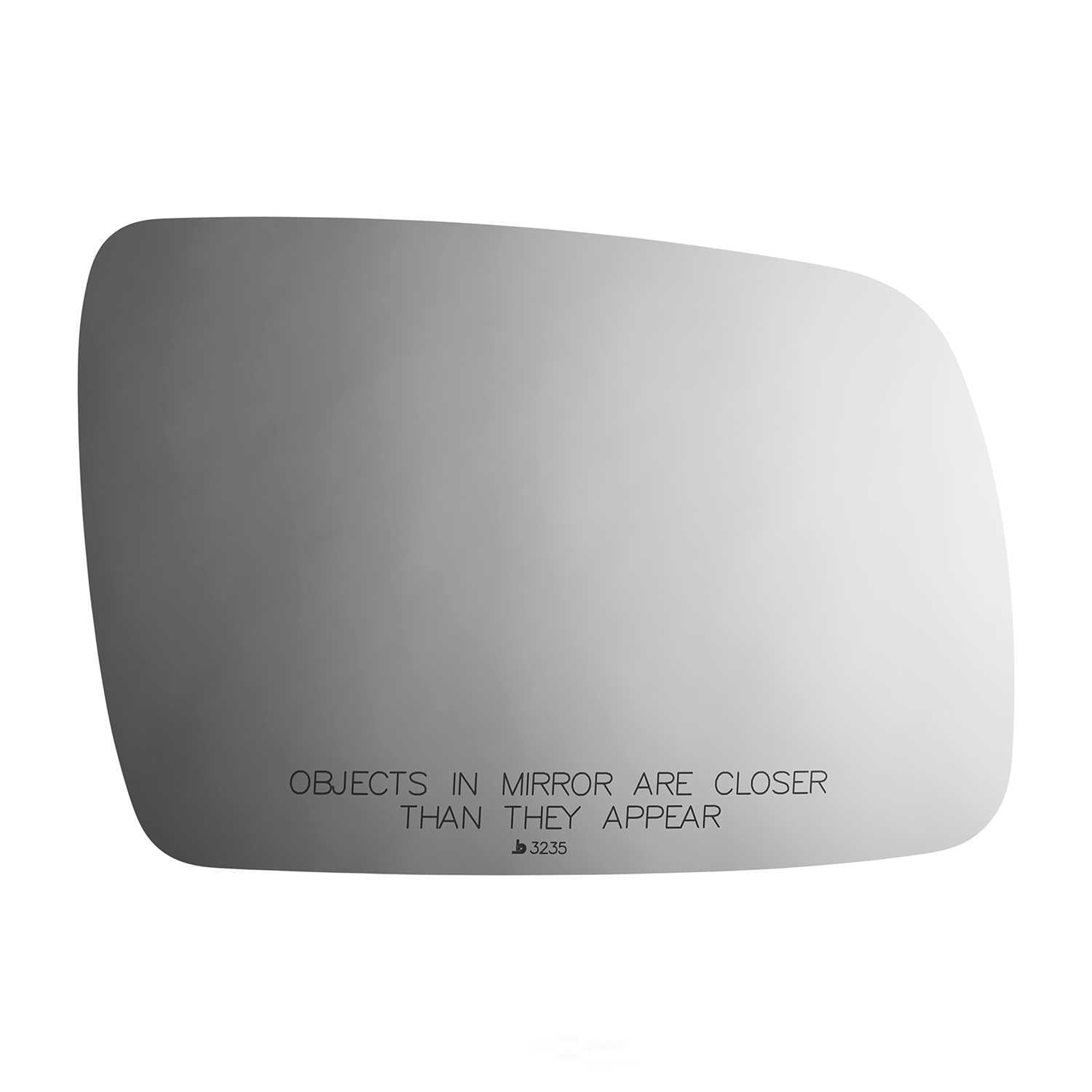 Burco 3235 Passenger Side Convex Replacement Mirror Glass for Jeep