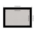 thumbnail image 7 of Amanti Art Grey Cork Board Wood Framed Basic Black Narrow Bulletin Board 27 in. x 19 in., 7 of 7