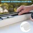 thumbnail image 5 of REGALWOVEN 3 Feet Kerf Weather Stripping Door Seal Self Adhesive PU Foam Weather Strip White, 5 of 6