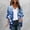 Multicolor-5, variant on Lightweight Cardigan for Women Summer 3/4 Sleeve Chiffon Kimono Shrug Cardigans Blouses Beach Cover Ups Boho Floral Open Front Tops