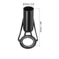 thumbnail image 2 of 10mm Stainless Steel Fishing Rod Tip Repair Kit Pole Ring Guide Replacement, Black 8 Pack, 2 of 5