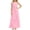 Pink, variant on Iyufng Girls Formal Long Dresses Elegant Spaghetti Straps Princess Dress Chiffon Piano Recital Dress
