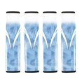 thumbnail image 5 of Chririnla Blue Geometric Stripe Design Seat Belt Covers 2 Pack Seat Belt Pads Cover Soft Easy Install Suitable for Truck Vehicle, 5 of 8