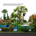 thumbnail image 4 of letairis Model Lamppost Scaled 1:200 Home Micro Building Layout Decorations LED Railway Light Crafts Track Lamp Sand Scenery Toys Green（1:200）（White）, 4 of 6