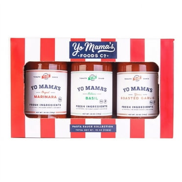 Yo Mama's Foods Low-Carb Italian Pasta Sauce Gift Box (25 oz., 3 pk.)