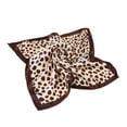 thumbnail image 2 of Premium Silk Feel Animal Print Square Satin Scarf, 2 of 2