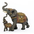 thumbnail image 6 of Dalax-Mama and Baby Decorative Elephants Statue Figurines Decor Trunk Facing Upwards Lucky Figurine for Home/Office Desk Decorations Good Luck Ornaments Statues Elephant Gifts Set for Women, 6 of 6