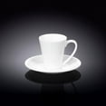 thumbnail image 3 of [ Set of 6 ] 4 FL OZ | 110 ML COFFEE CUP & SAUCER White, 3 of 7