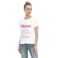 thumbnail image 3 of Mema Grandma Gift The Mema Code Women'S Basic Short Sleeve T-Shirt White Medium, 3 of 5