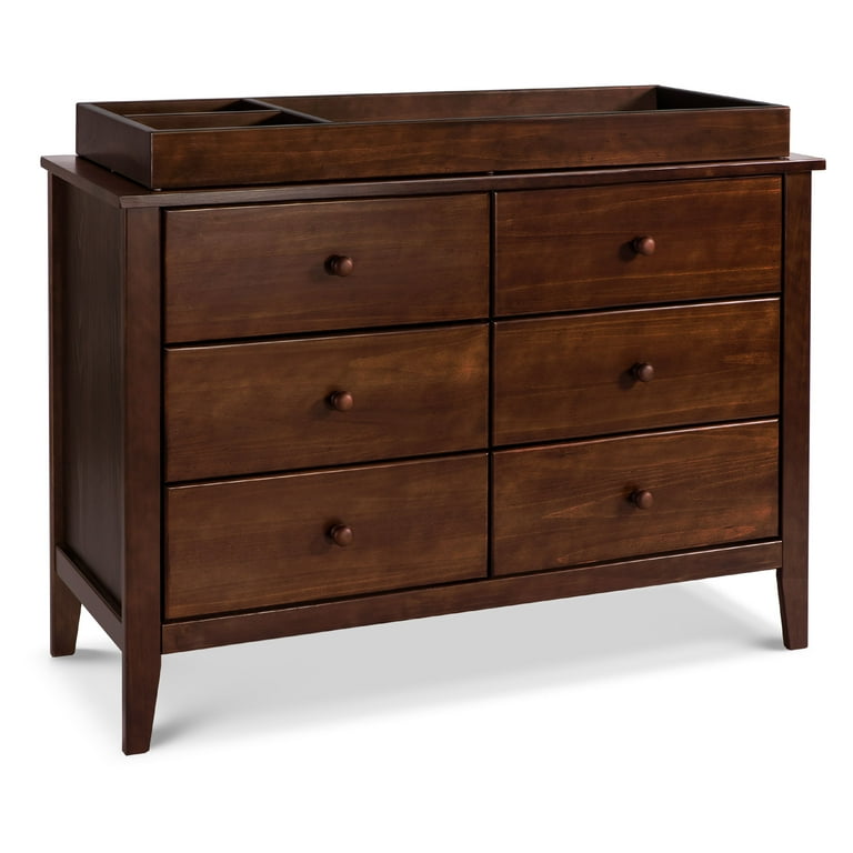 Carter's by DaVinci Morgan 6-Drawer Dresser in Espresso - Walmart.com