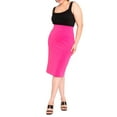 thumbnail image 3 of ELOQUII Women's Plus Size Neoprene Pencil Skirt, 3 of 6