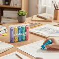 thumbnail image 5 of Clearance Sale! 10PACK Colorful Hexagonal Erasers, Soft Rubber Pencil Erasers for Sketching & Writing, Rubber, for Office & Home, (9.1x7x1.8cm, Assorted), 5 of 8