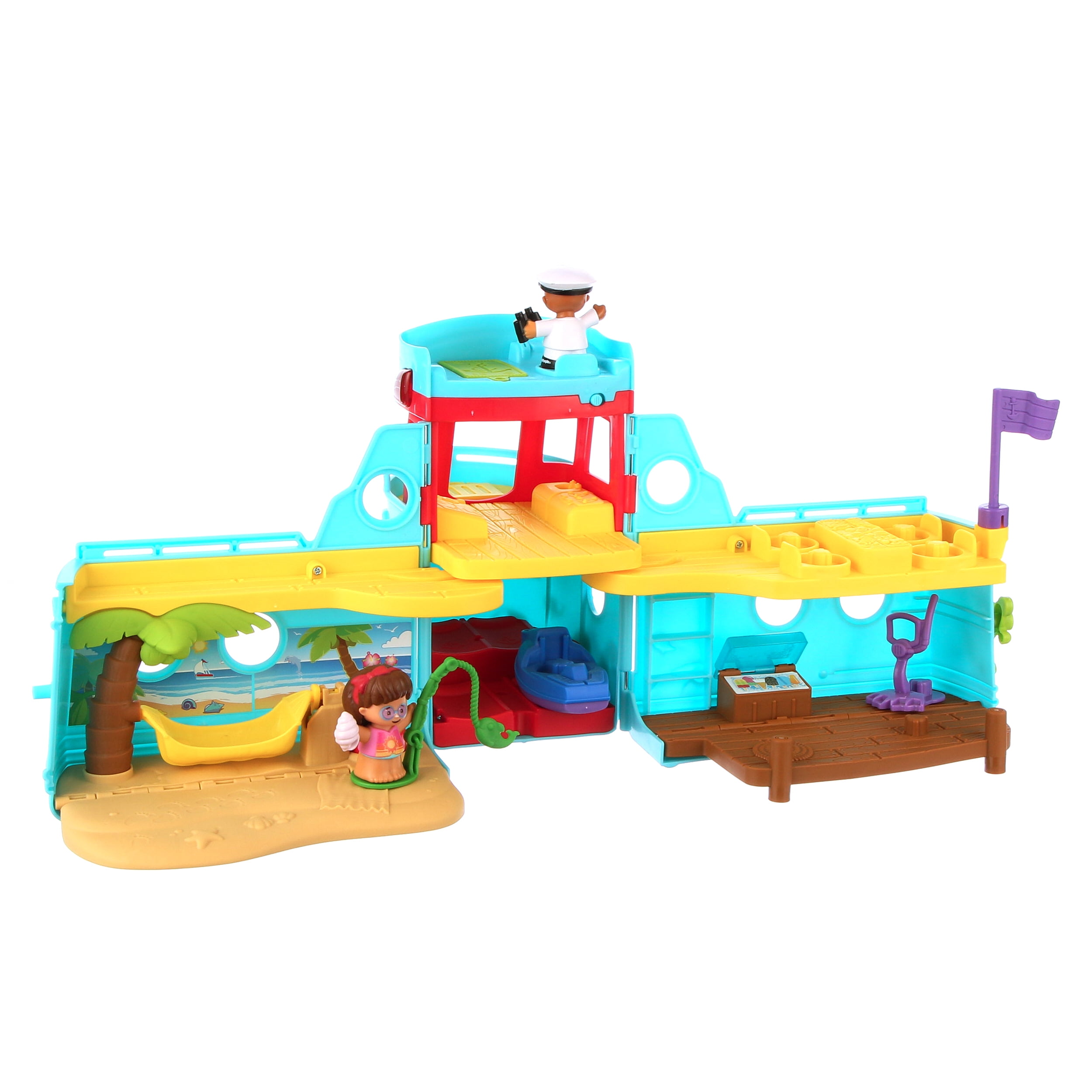Fisher PRICE Little People TRAVEL TOGETHER Friendly ship FIGURES replacement 