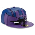 thumbnail image 2 of Hawkeye Classic Costume Mask 59Fifty Fitted New Era Hat-7 1/4 Fitted, 2 of 8