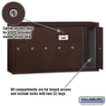 thumbnail image 2 of Mailbox Salsbury Industries 3506ZSU montado en superficie, 6 puertas, 2 of 5