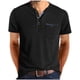 thumbnail image 1 of pstuiky camisetas camisas para hombre, Blusa de manga corta con cuello vuelto, bolsillos y botones de colores lisos para hombre camisas casuales para hombre m, 1 of 7