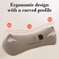 thumbnail image 1 of MTBLYS Buckwheat Neck Pillow Cervical Support Pillow Triangular Shape Adjustable Height Natural Herbs Promotes Restful Sleep Back and Side Sleepers, 1 of 7