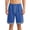 Sky Blue_#06, variant on Sewkxo Mens Athletic Shorts Sherpa Elastic Waist Drawstring Sweat Pants Solid Color Summer Casual Baggy Sports Shorts with Pockets,Navy L