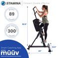 thumbnail image 3 of Stamina Products 55-2125 Cardio Climber Home Workout Fitness Exercise Machine, 3 of 11