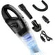 thumbnail image 1 of Aspiradora portátil inalámbrica para coche, de mano, de alta potencia, para seco y húmedo, recargable por USB, ligera, con bolsa de 0,45 l de capacidad, para coche, escaleras y pelo de mascotas (negr, 1 of 5