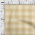 thumbnail image 1 of oneOone Cotton Flex Yellow Fabric Check Check Fabric For Sewing Printed Craft Fabric By The yard 40 Inch Wide, 1 of 1