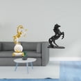 thumbnail image 2 of Figura de escritorio,Estantería con estatua de caballo para escritorio,oficina y decoración del hogar.,Figura decorativa de escritorio de resina para decoración del hogar,Estatua del, 2 of 8
