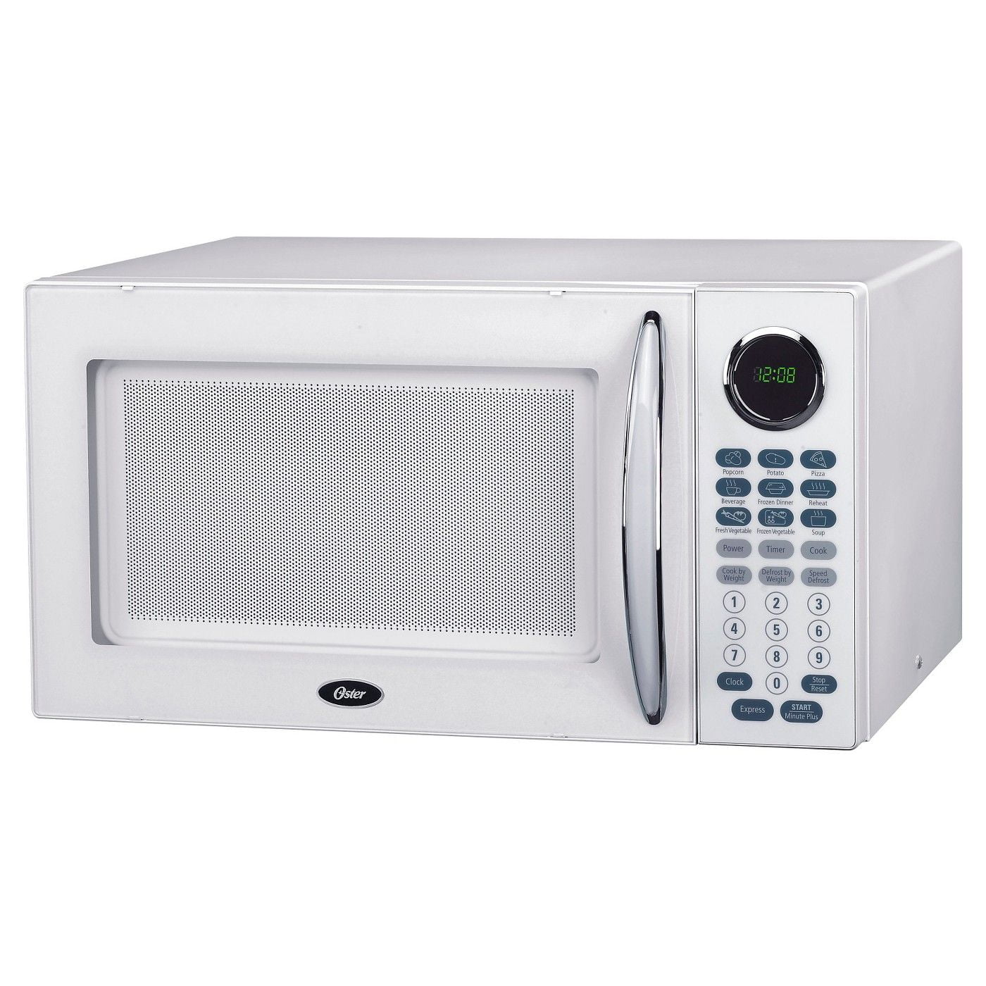 Oster 1000 Watt Microwave with Child Lock and AutoDefrost Features