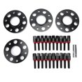 thumbnail image 2 of Hub Centric Wheel Spacers, Anti-overturning 4pcs Flange Wheel Spacers Staggered Wheel Spacers Kit With 20  For Automobile Accessory For Car, 2 of 8