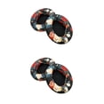 thumbnail image 4 of Bearachild 2 almohadillas para auriculares, auriculares para juegos, protección auditiva de cuero, almohadillas para los oídos de Gamer, Estampado floral negro 2Conjunto, 4 of 6